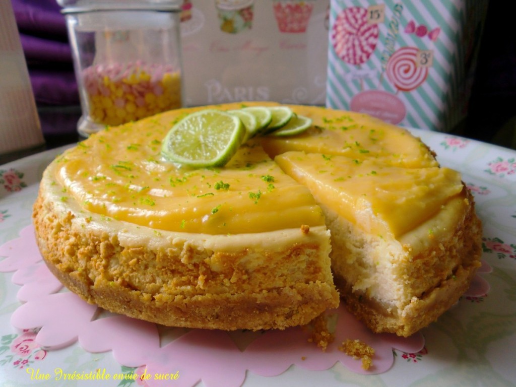 Cheesecake Au lemon Curd Une irrésistible envie de sucré