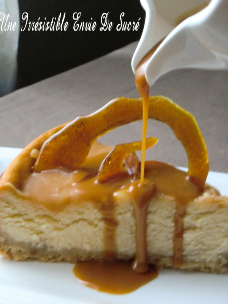 Cheesecake au caramel beurre salé