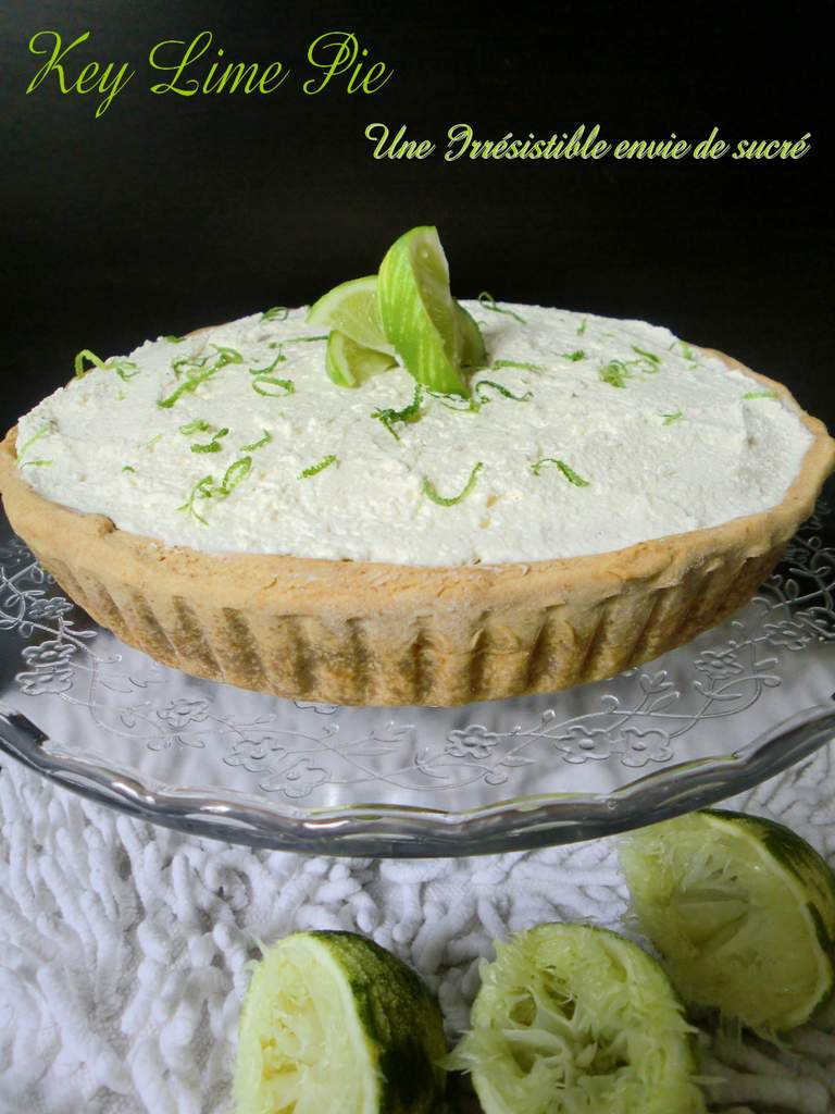 Key Lime Pie / Tarte Au Citron Vert