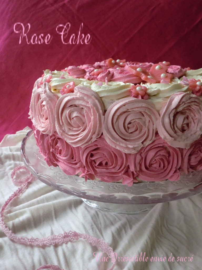 Rose Cake Au citron vert  &quot;Gâteau D'Anniversaire&quot;
